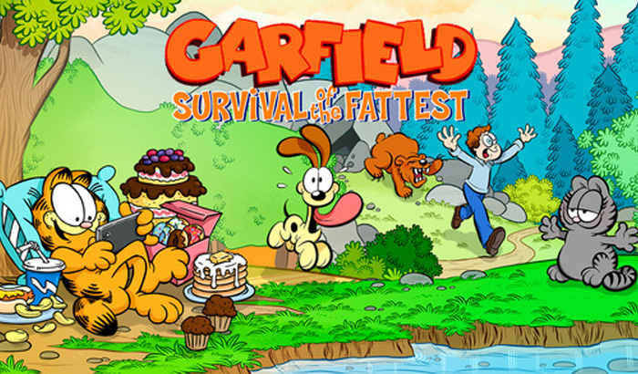 El Jugón de Móvil Garfield Survival of the Fattest Portada