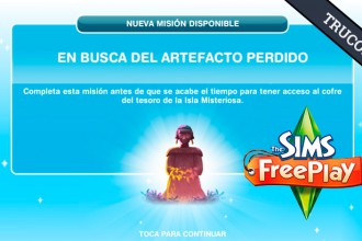 El Jugón de Móvil Guías y Trucos Los Sims Free Play - Misión 8 En busca del artefacto perdido
