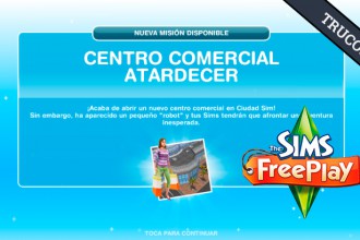 El Jugón de Móvil Guías y Trucos Los Sims Free Play - Misión 22 Centro Comercial