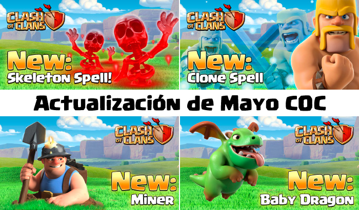 El Jugón De Móvil - Actualización de Mayo de Clash of Clans