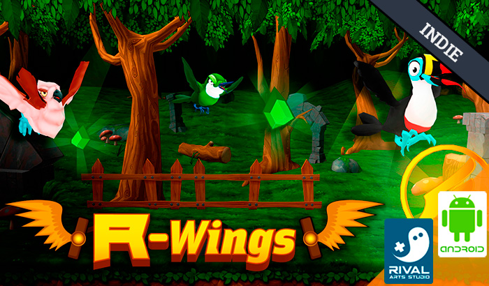 El Jugón De Móvil R- Wings - Juego indie