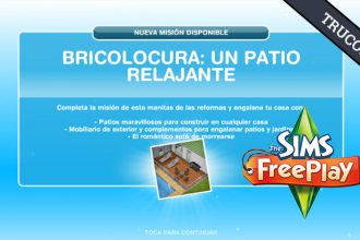 El Jugón de Móvil Guías y Trucos Los Sims Free Play - Misión 31 Bricolocura
