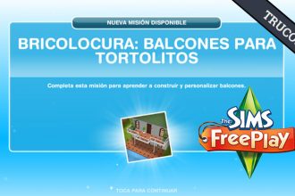 El Jugón de Móvil Guías y Trucos Los Sims Free Play - Misión 32 Bricolocura: Balcones